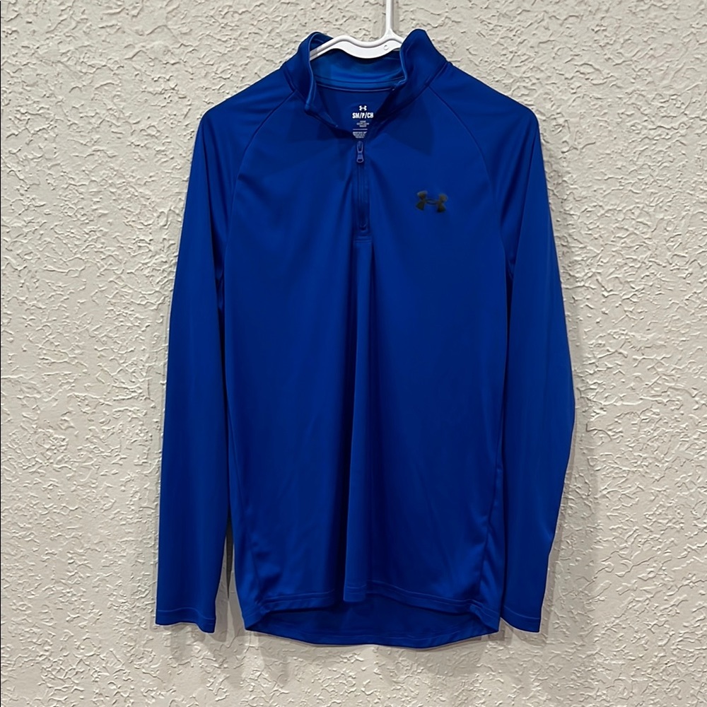 Under Armour Blue Quarter-Zip Pullover